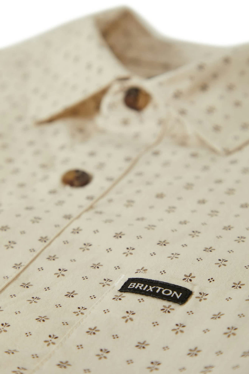 Brixton Charter Print SS Wvn Shirt
