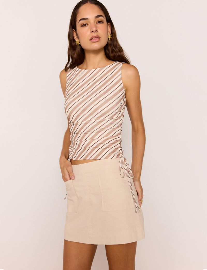 Minkpink Orielle Mesh Top