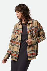 Brixton Bowery W Classic Flannel Shacket