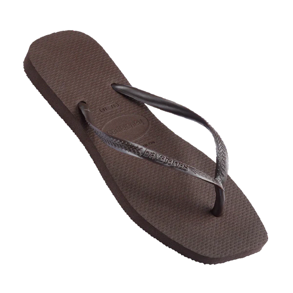 Havaianas Square Dark Brown Thongs