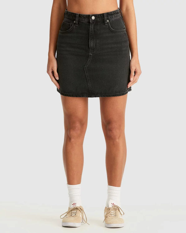 Riders Hi Girlfriend Black Crystal Skirt