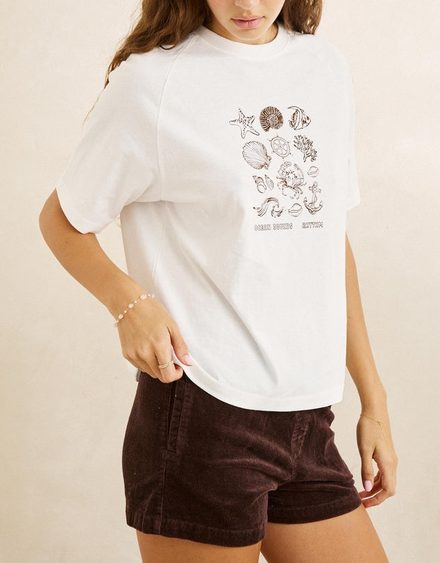 Rhythm Oceans Sounds Raglan Tee
