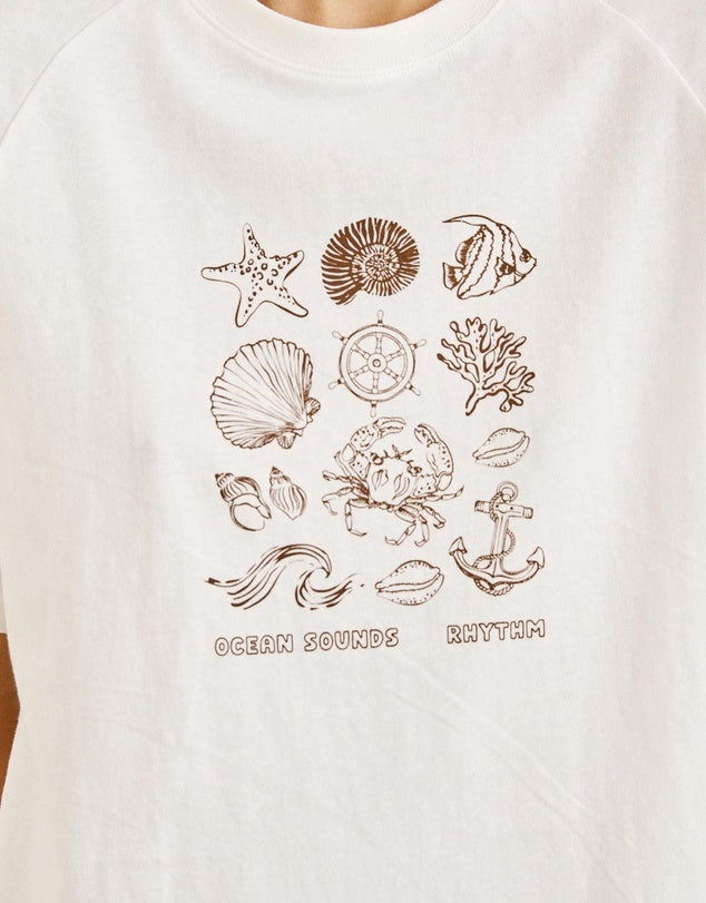 Rhythm Oceans Sounds Raglan Tee