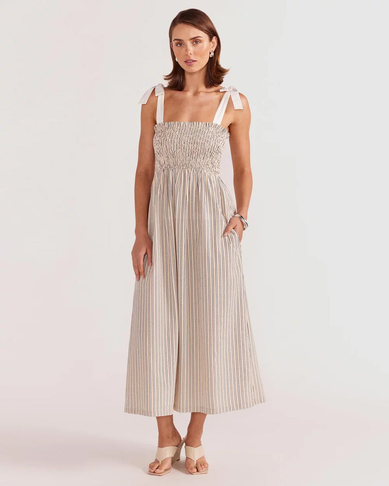 Staple The Label Wren Shirred Sundress