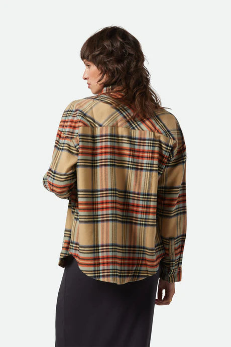 Brixton Bowery W Classic Flannel Shacket