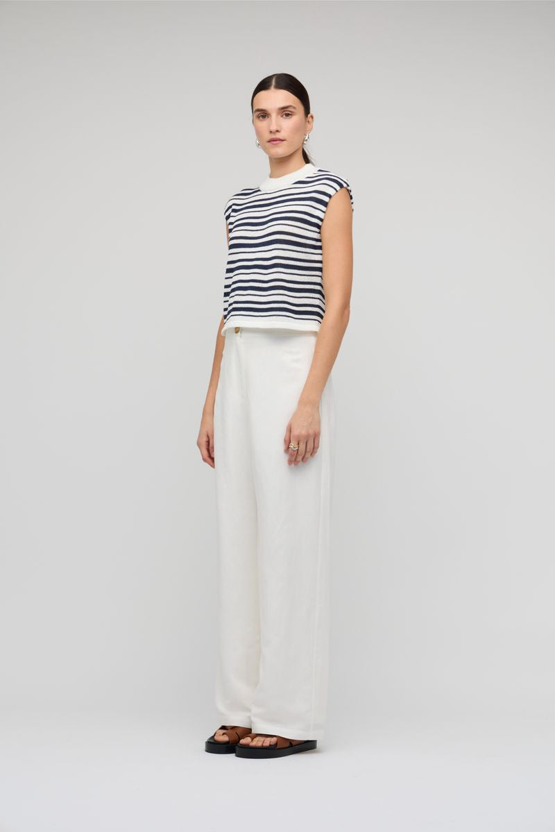 Staple The Label Palmer Stripe Knit Tank