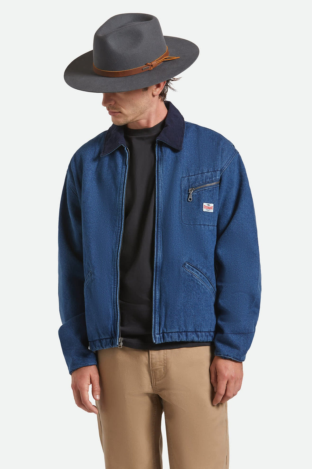 Brixton Hawkins Wthr Guard Cowboy Hat