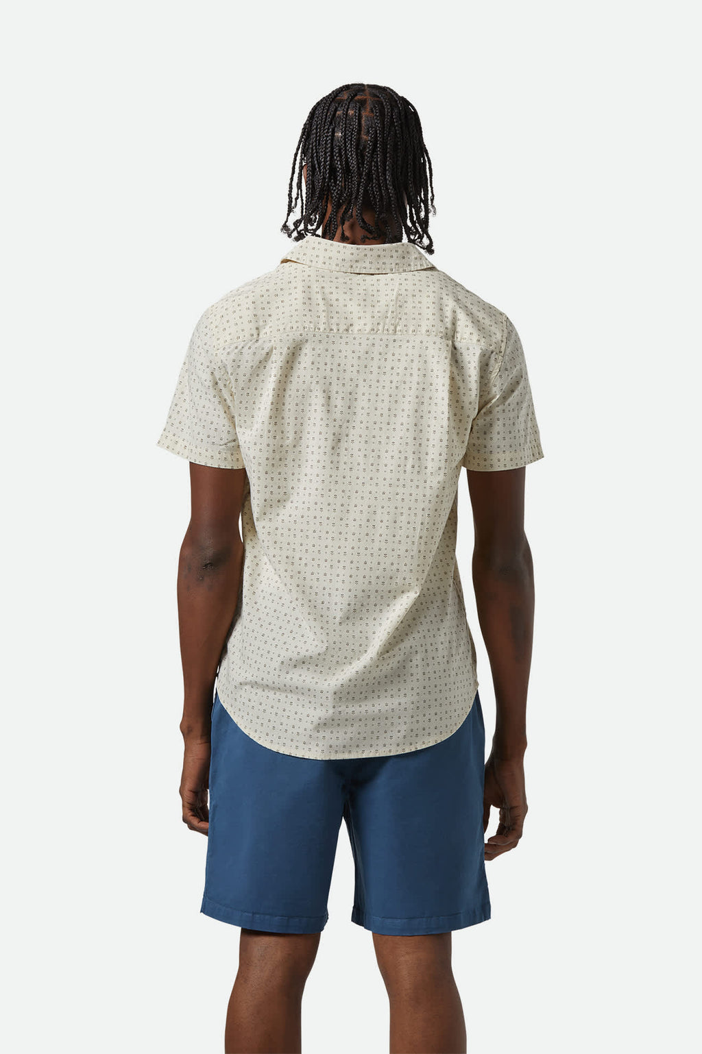 Brixton Charter Print SS Wvn Shirt