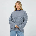 All About Eve Paloma LS Stripe Tee