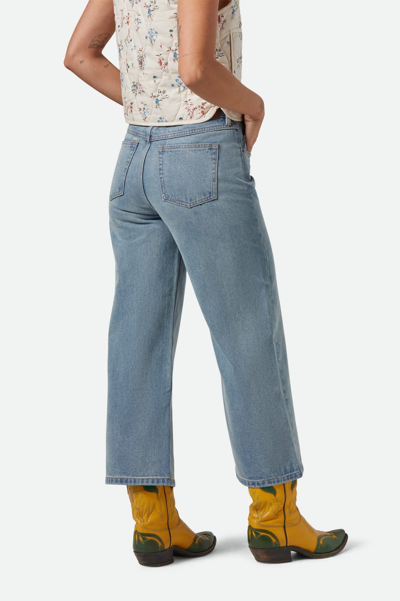 Brixton Margo Cropped 5 Pocket Jean
