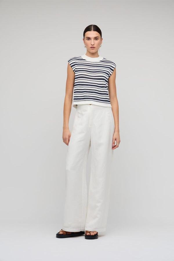 Staple The Label Palmer Stripe Knit Tank