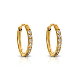 Ever Transition Sleeper Gold Earrings