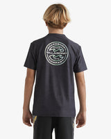 Billabong Boys Rotor Shoreline SS Rashie