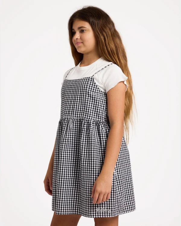 Billabong Gingham Crush Dress