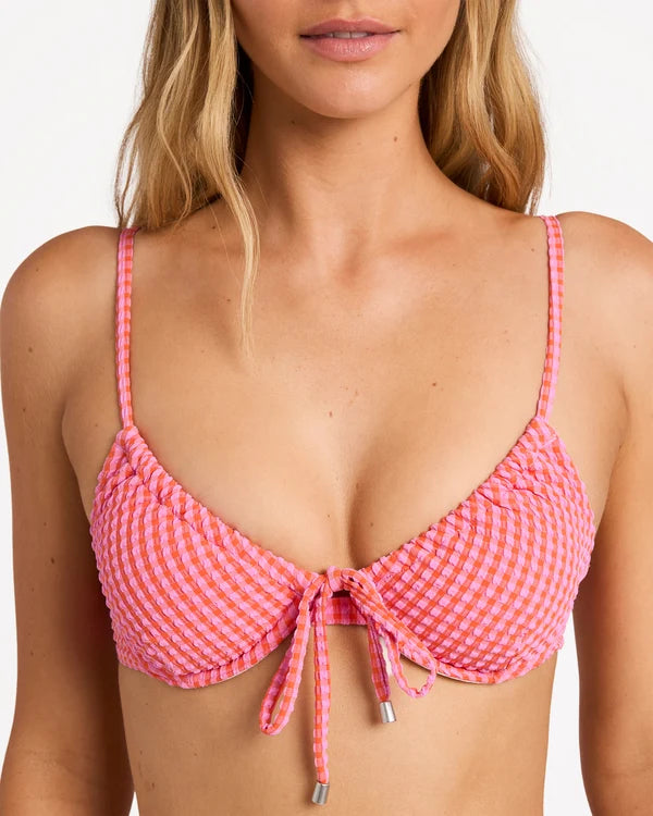 Billabong Mini Wave Check Ella Bra