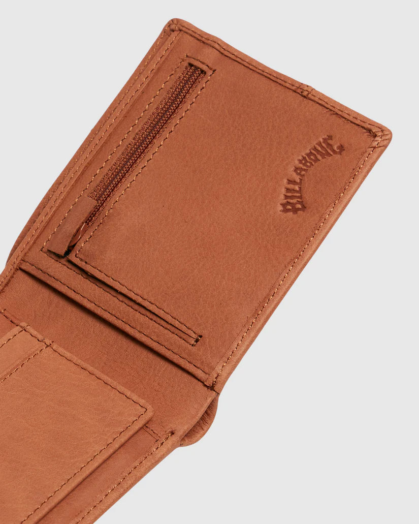 Billabong Dimension 2 In 1 Leather Wallet
