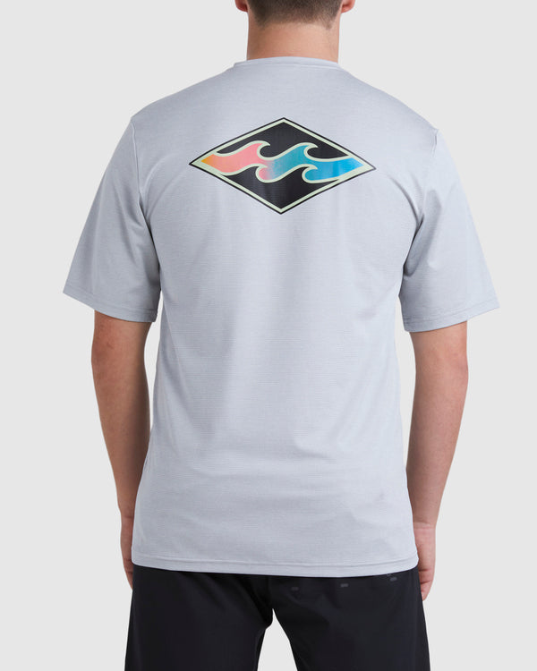 Billabong Diamond Shoreline LF SS Rashie