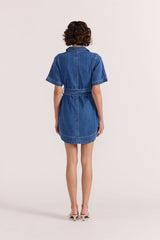 Staple The Label Brooks Denim Mini Dress