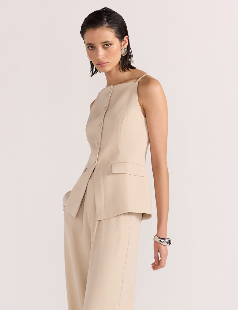 Staple The Label Hayden Longline Vest
