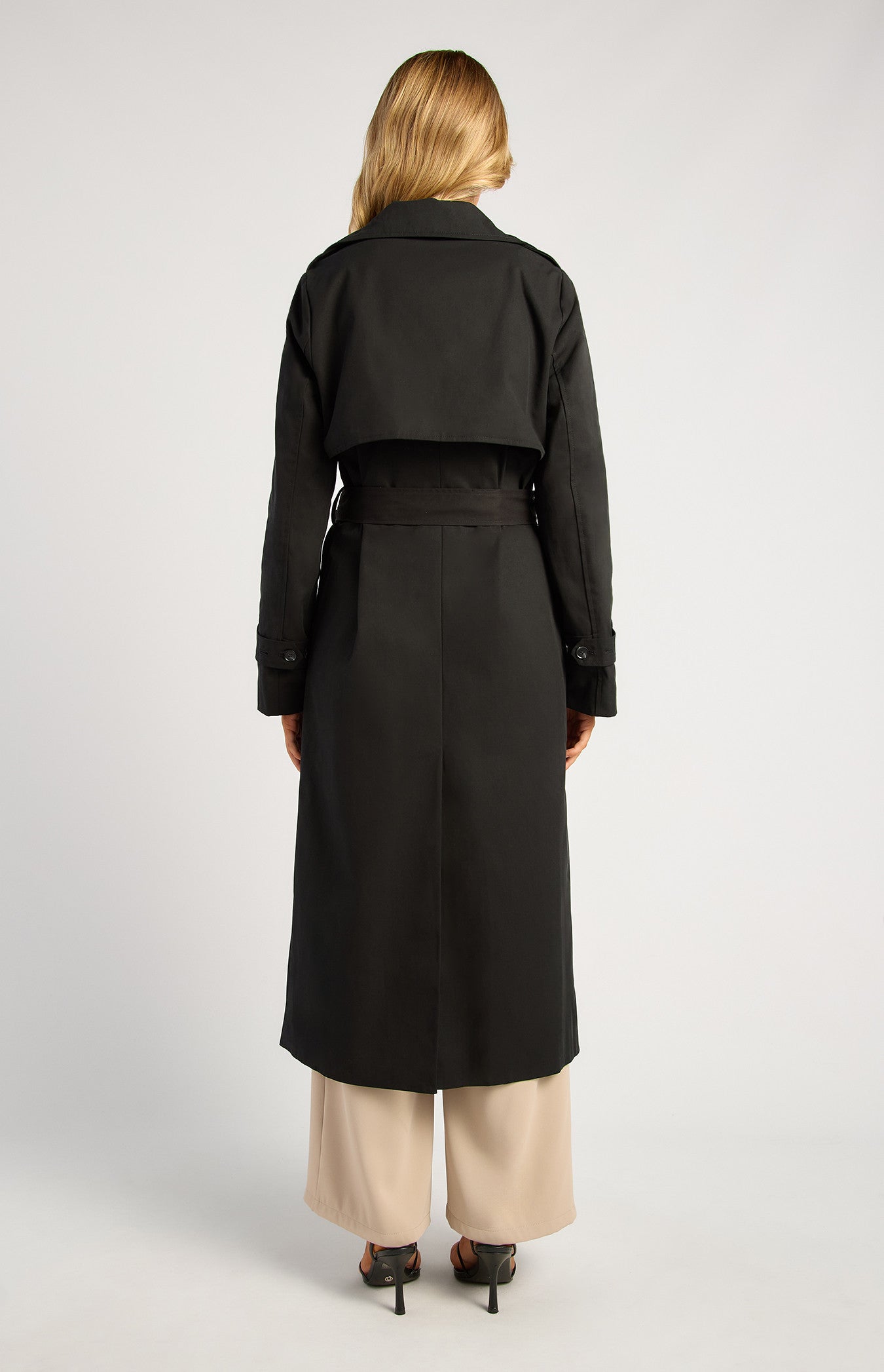 Style State Long Lined Collared Trench Coat