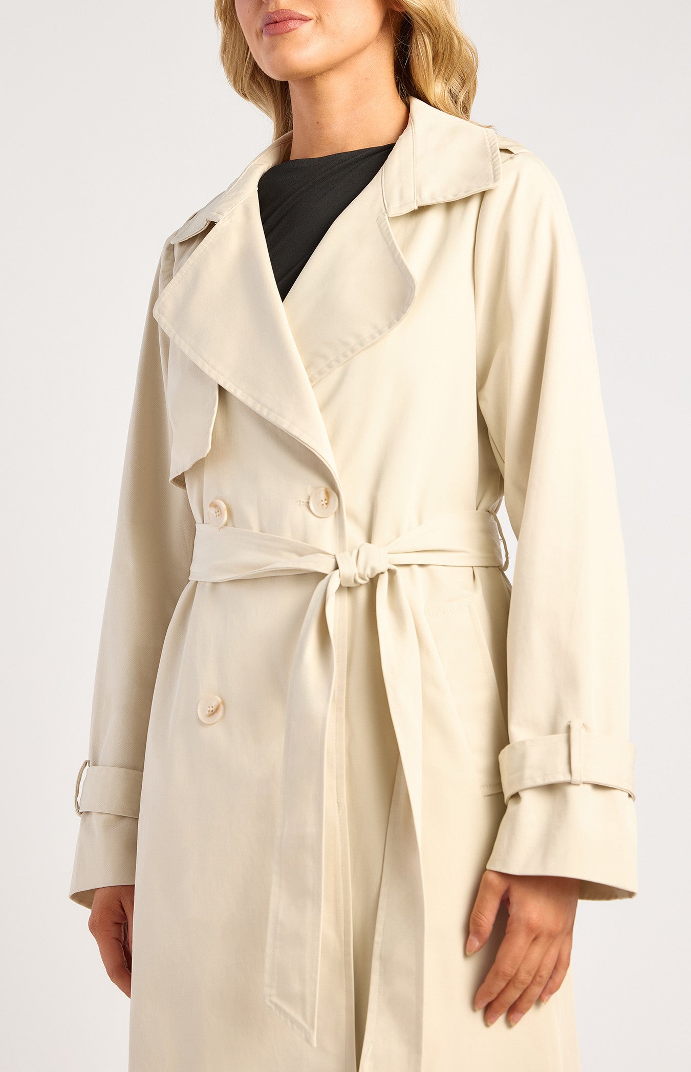 Style State Long Lined Collared Trench Coat