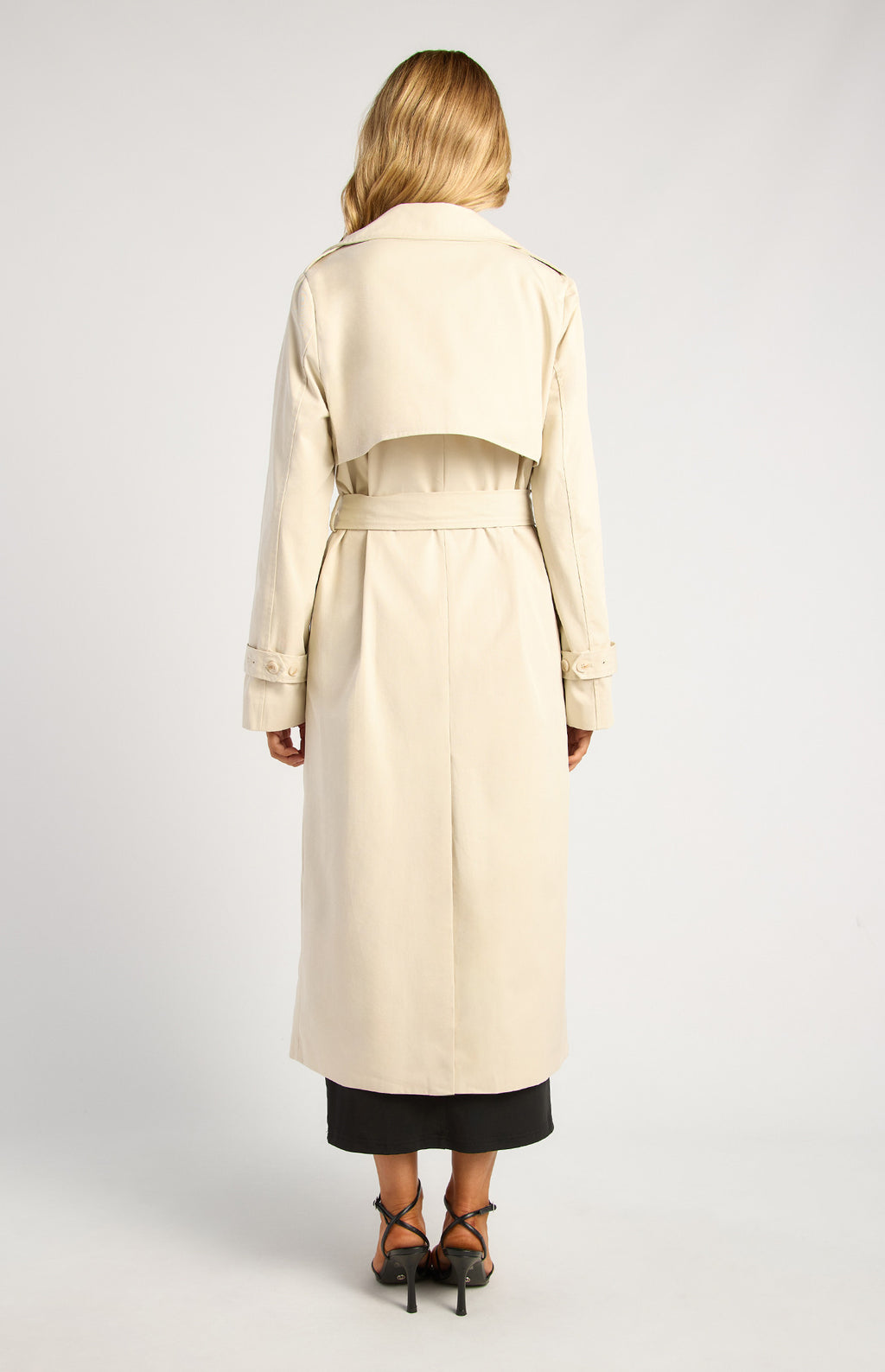Style State Long Lined Collared Trench Coat