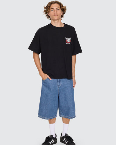 Worship Survival Crop Tee