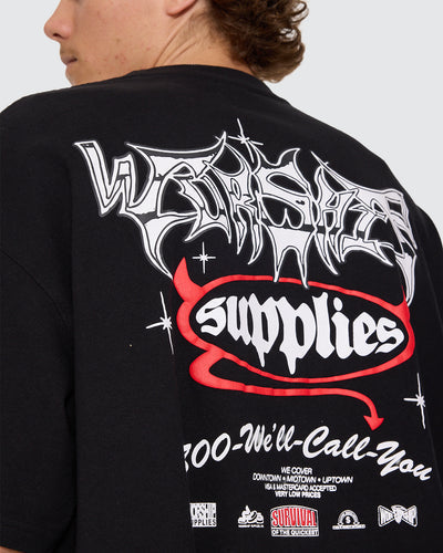 Worship Survival Crop Tee