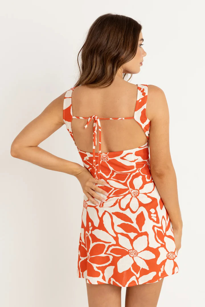 Rhythm Poppy Tie Back Dress