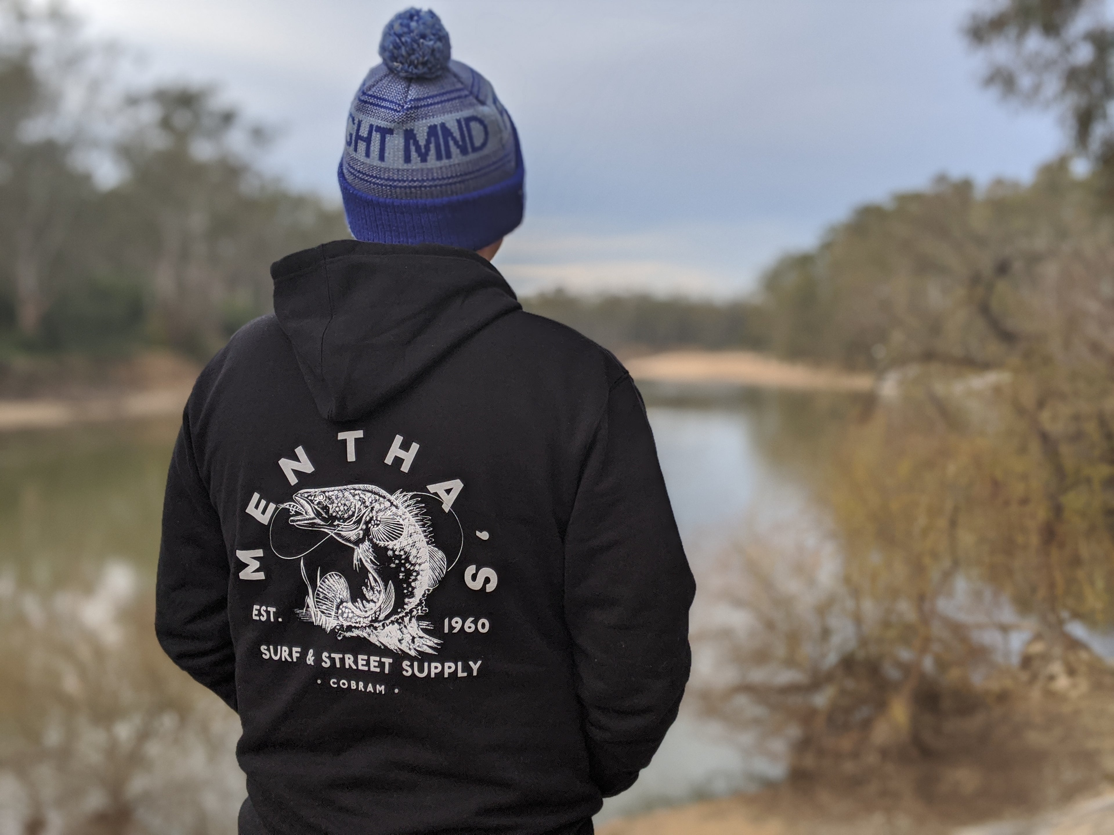 Mentha Brand Mens Hoodie