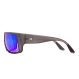 Otis Coastin Matte Crystal Smoke Mirror Blue Sunglasses