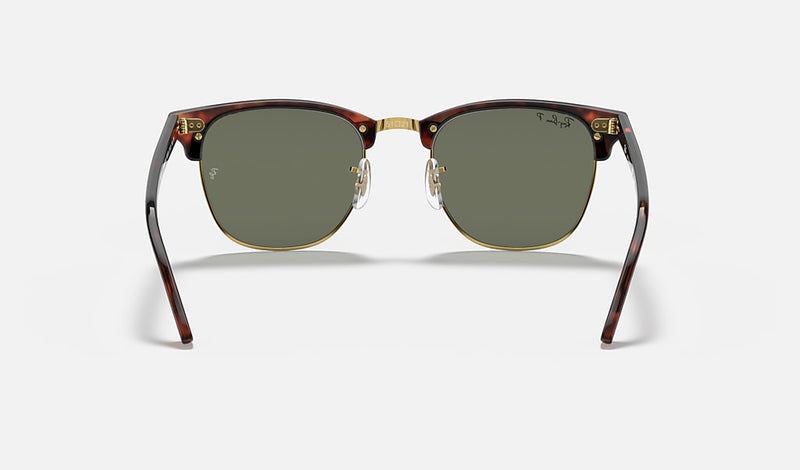 Ray-Ban Clubmaster Red Havana W/ G-15 Green Sunglasses