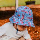 Bedhead Boys Toddler Bucket Hat Firetruck