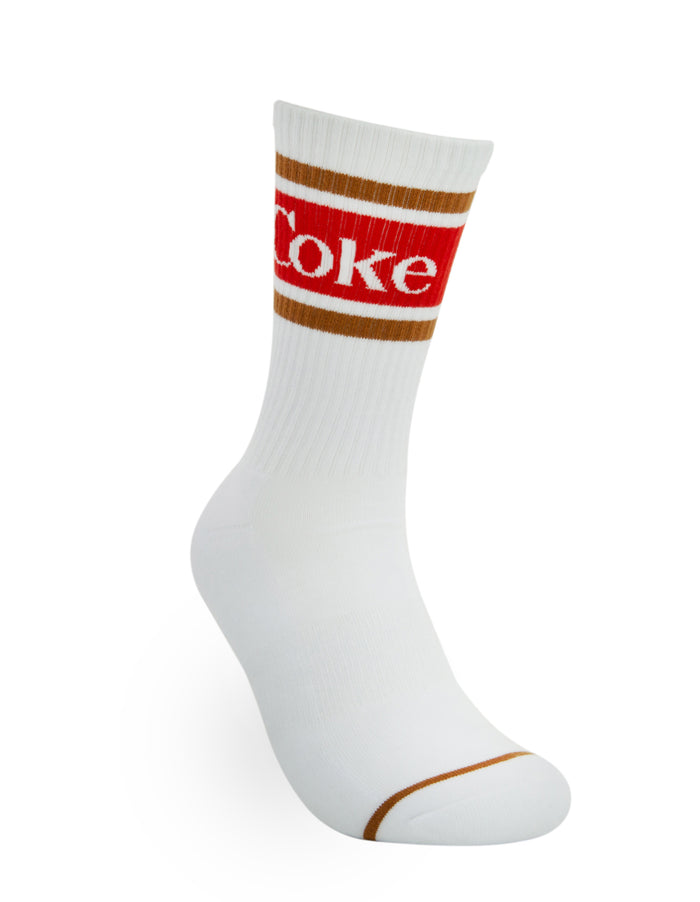 Foot-ies Coke Ribbon Sneaker 2 Pack Socks