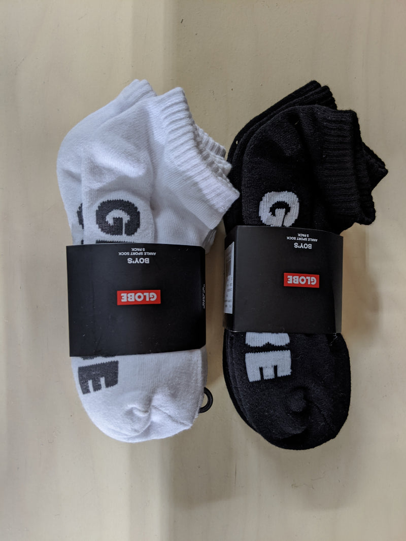 Globe Stealth Ankle 5 Pack Socks