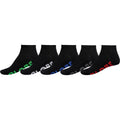 Globe Large Stealth Ankle 5 Pack Socks