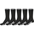 Globe Quarter Crew Blackout 5 Pack Socks