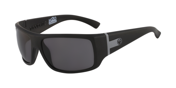 Dragon Vantage LL H20 Matte Black Smoke Polar Sunglasses