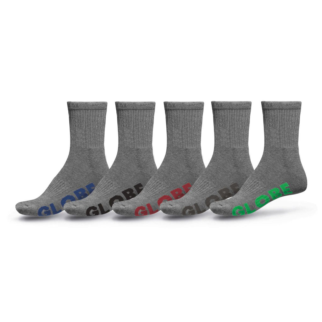 Globe Stealth Crew 5 Pack Socks